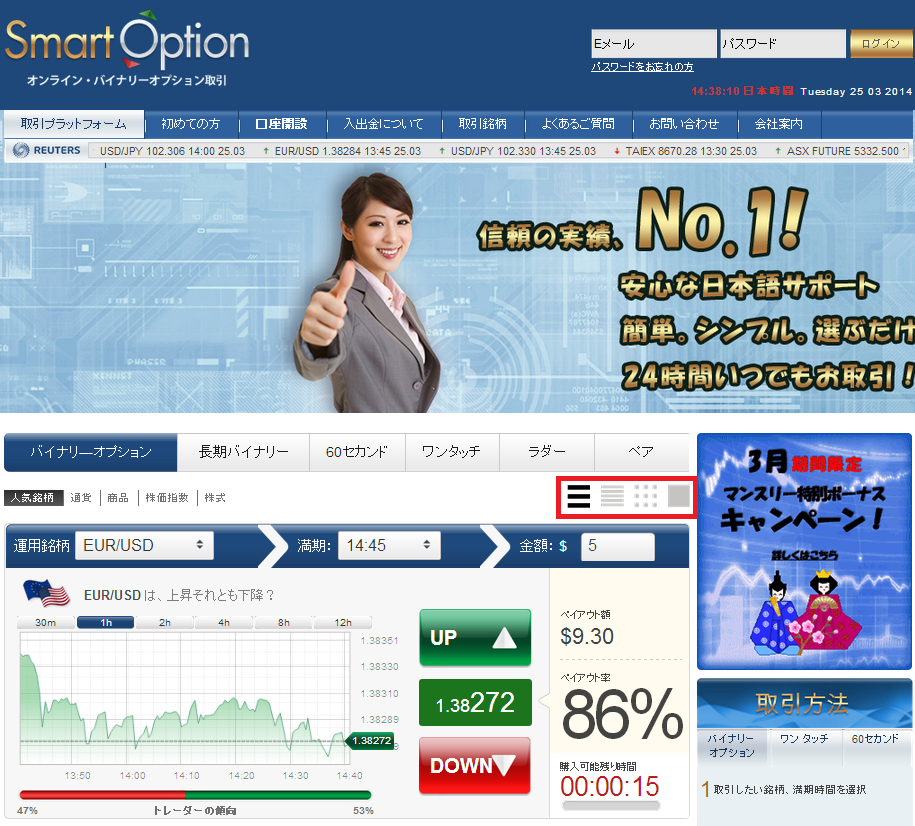 Smartoption binary options